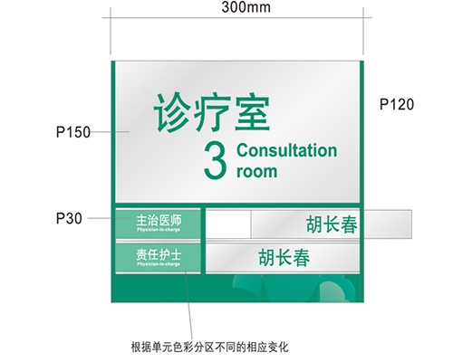 沧州科室标识牌供选方案A